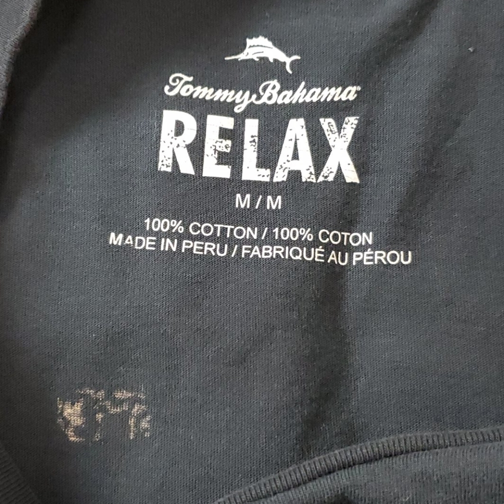 Tommy Bahama relax t-shirt graphic cotton size M - Picture 5 of 6